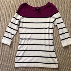 White House Black Market Boat Neck Sweater